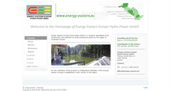 Desktop Screenshot of energy-eastern.eu